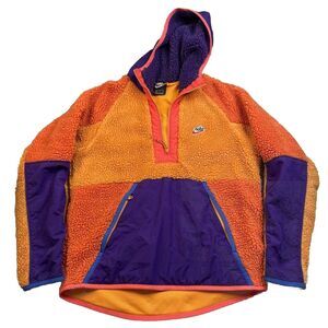 Nike Sportswear Half Zip Sherpa Hoodie